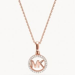 Michael Kors Rose Gold Necklace 